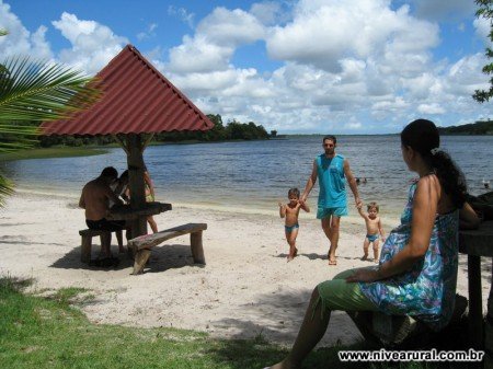Foto da lagoa durão vista do Nivea Rural